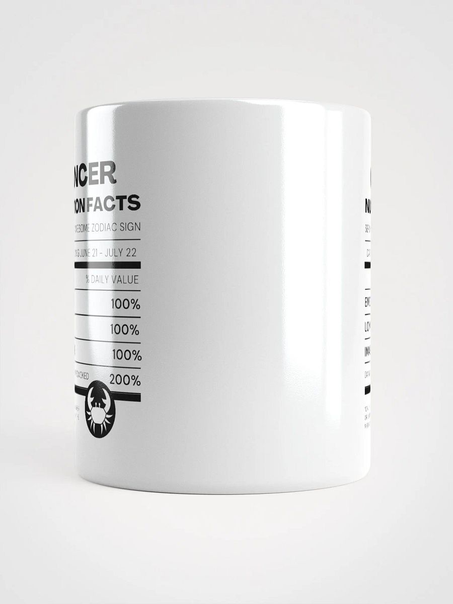 Cancer Nutrition Facts Mug product image (6)