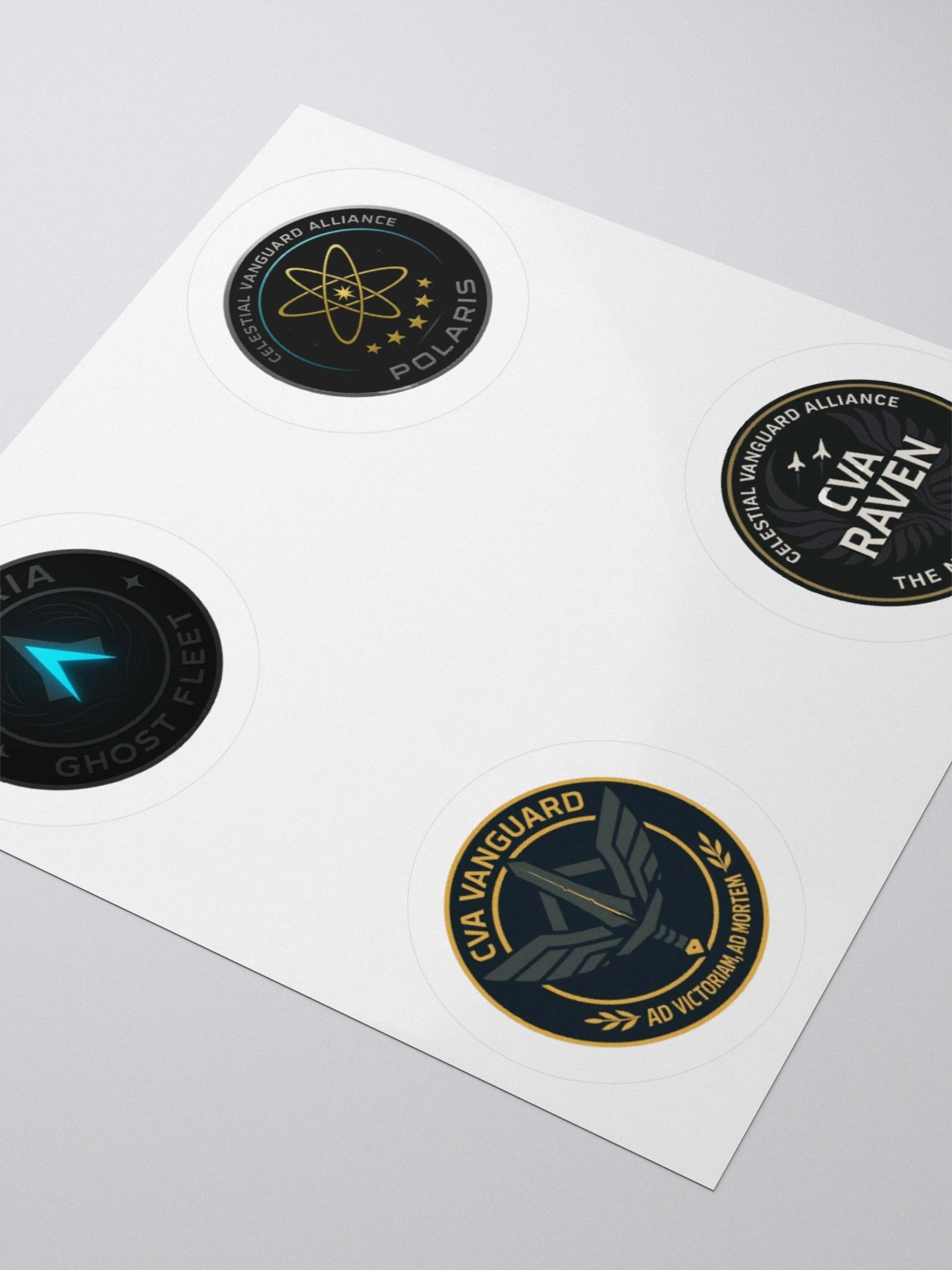 CVA Ship Emblem Sticker Pack (4-Pack) product image (3)