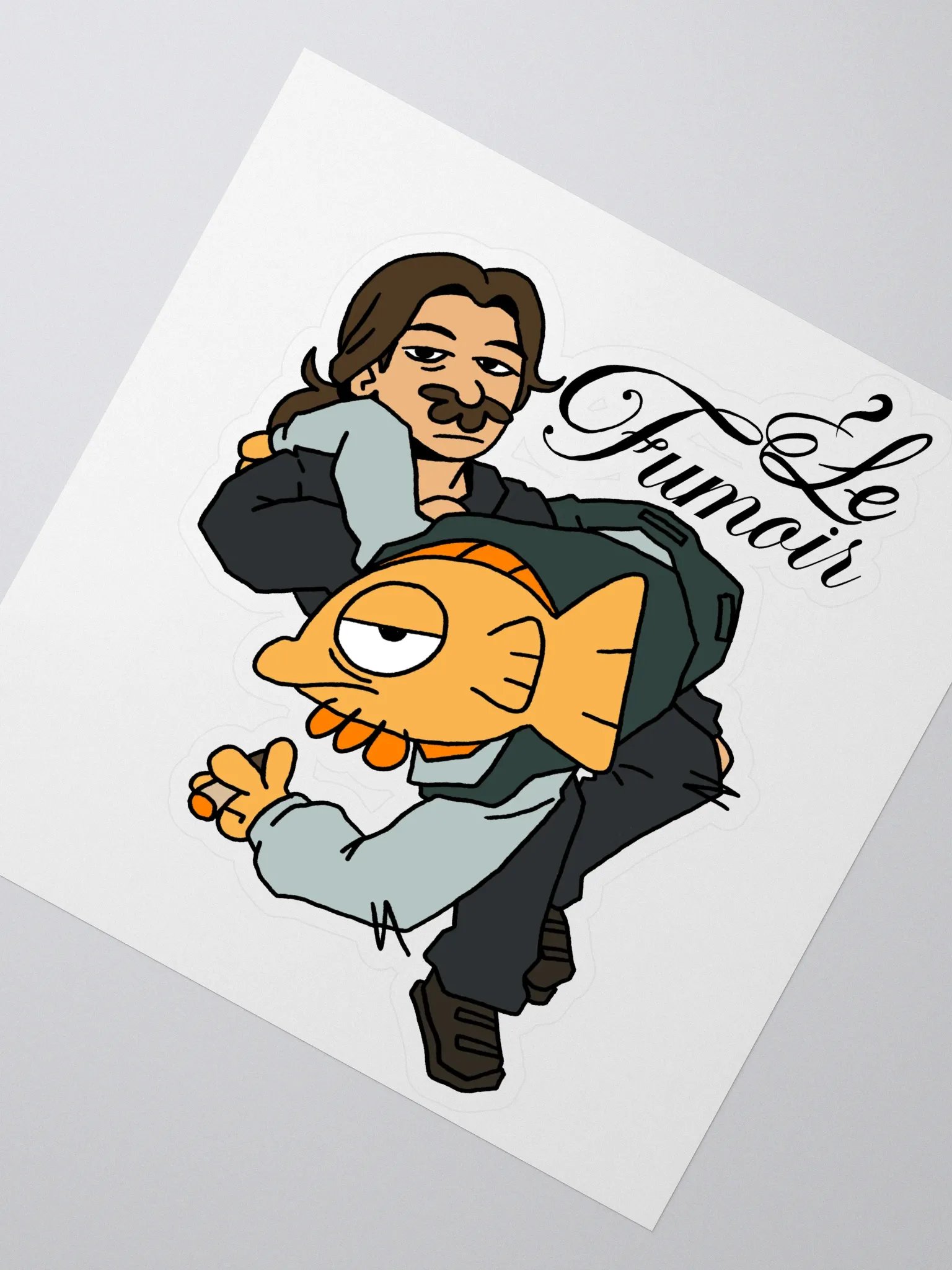 le fumoir kiss cut sticker product image (2)