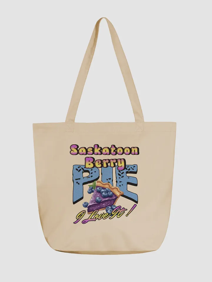 Saskatoon Berry Pie I Love It Eco Tote product image (5)