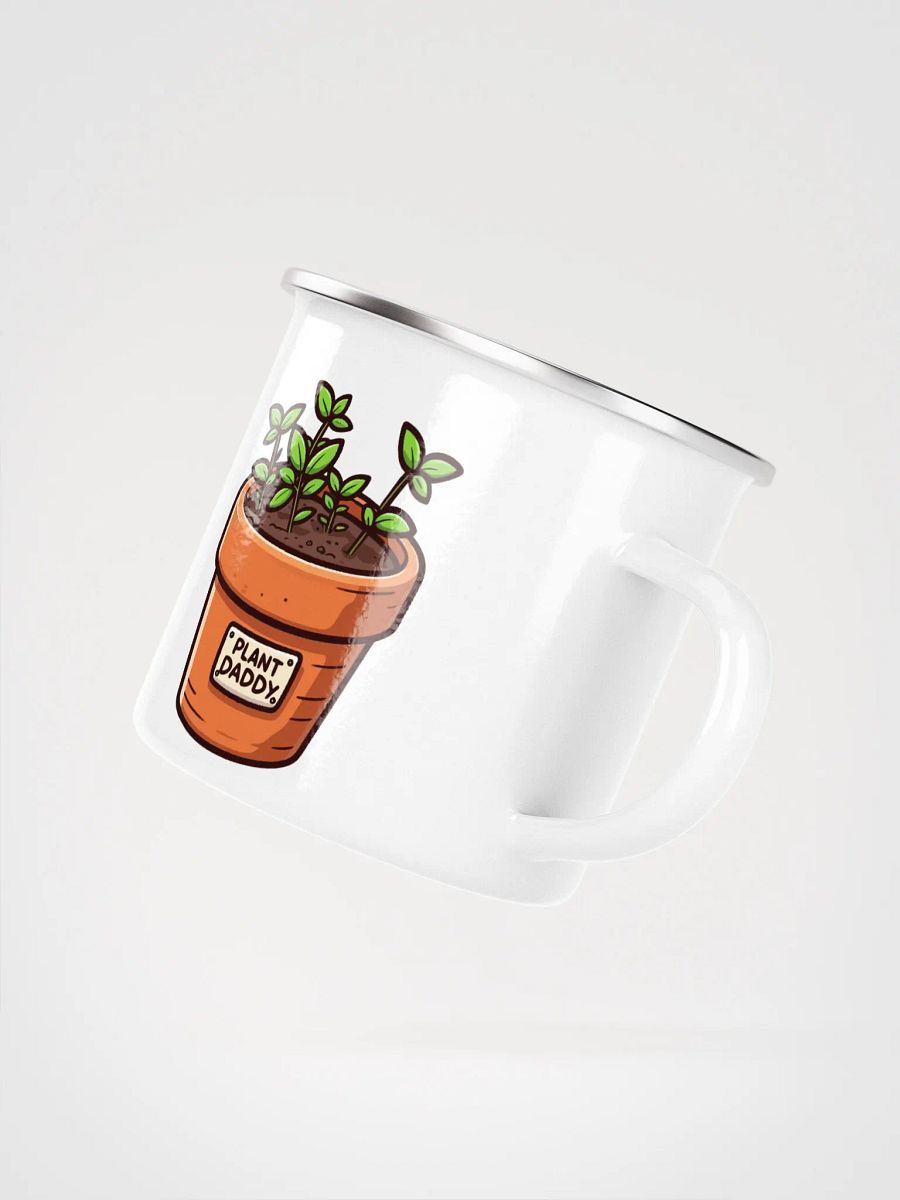 Plant Daddy Enamel Mug product image (2)