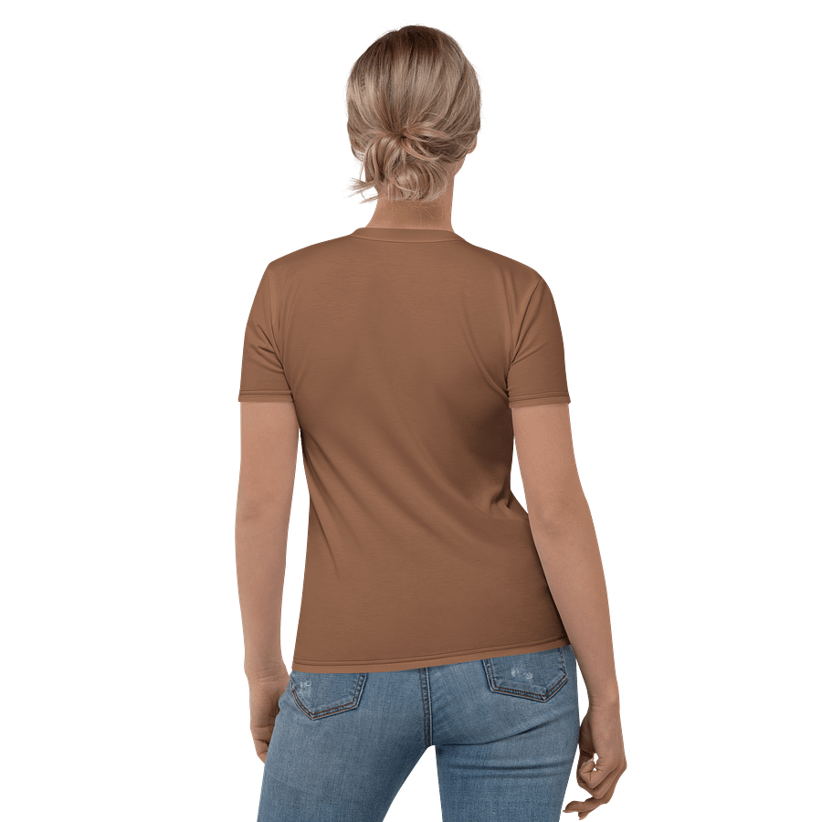 "Unleash The Cats" Women's Tee (Brown) product image (2)