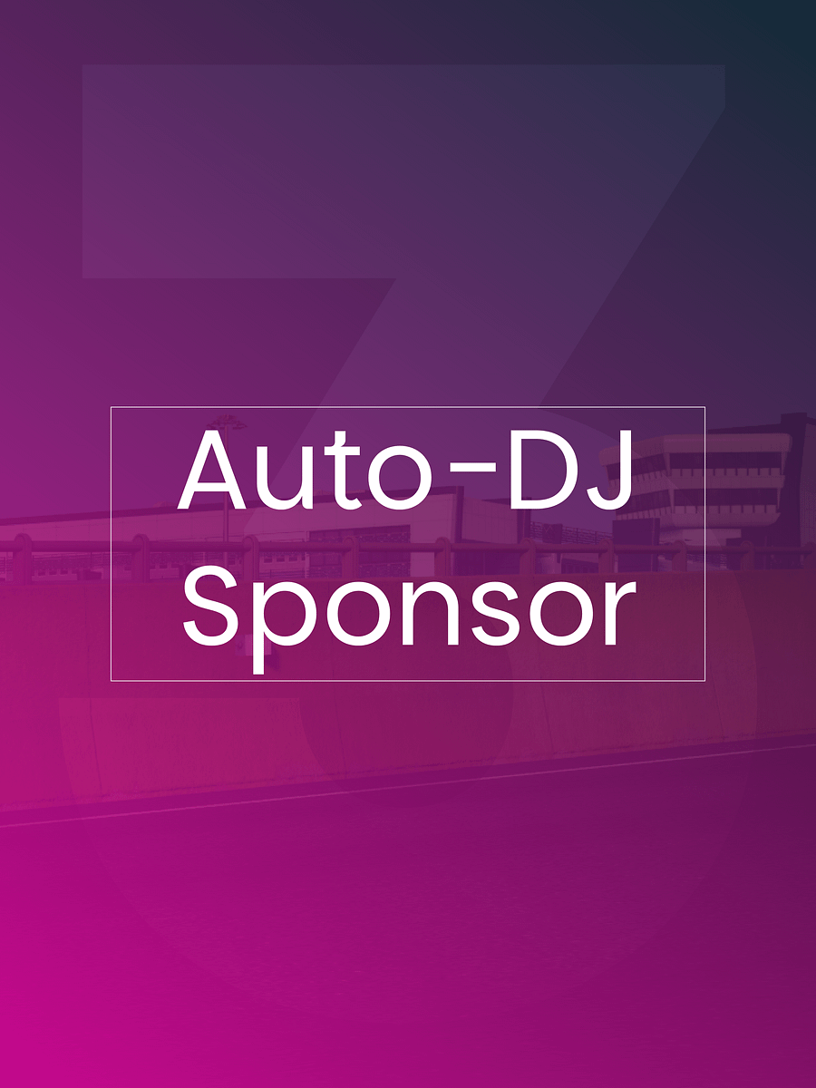 AutoDJ Sponsor - 3 Months product image (1)