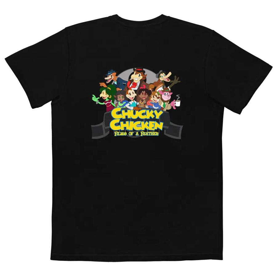 Chucky Chicken Films of a Feather Pocket Tee product image (6)