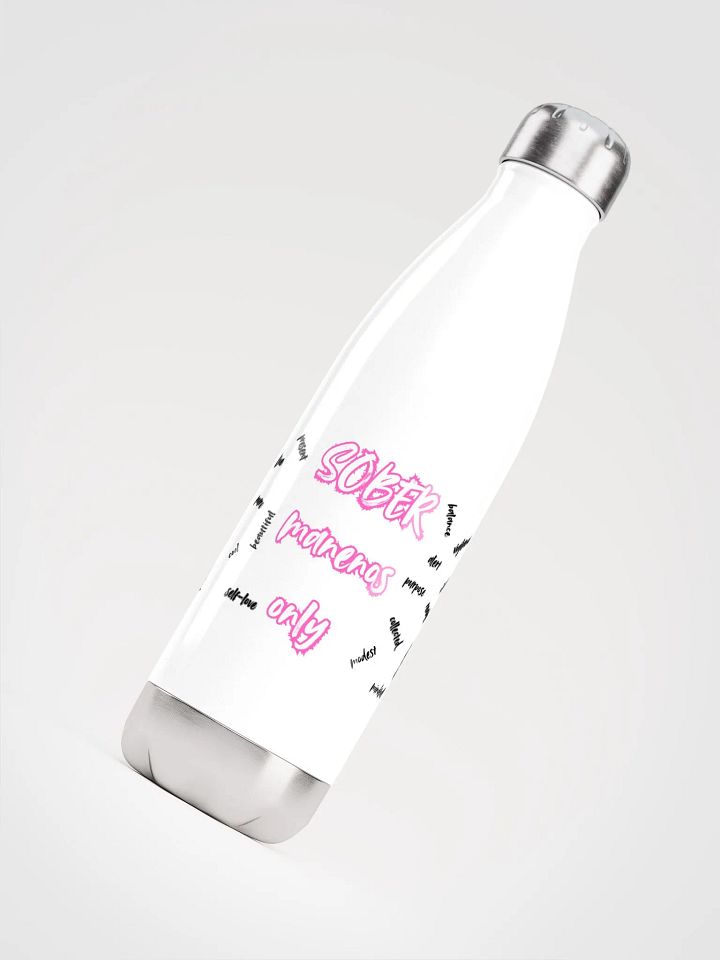 SOBER Manenos Only Stainless Steel Water Bottle product image (2)
