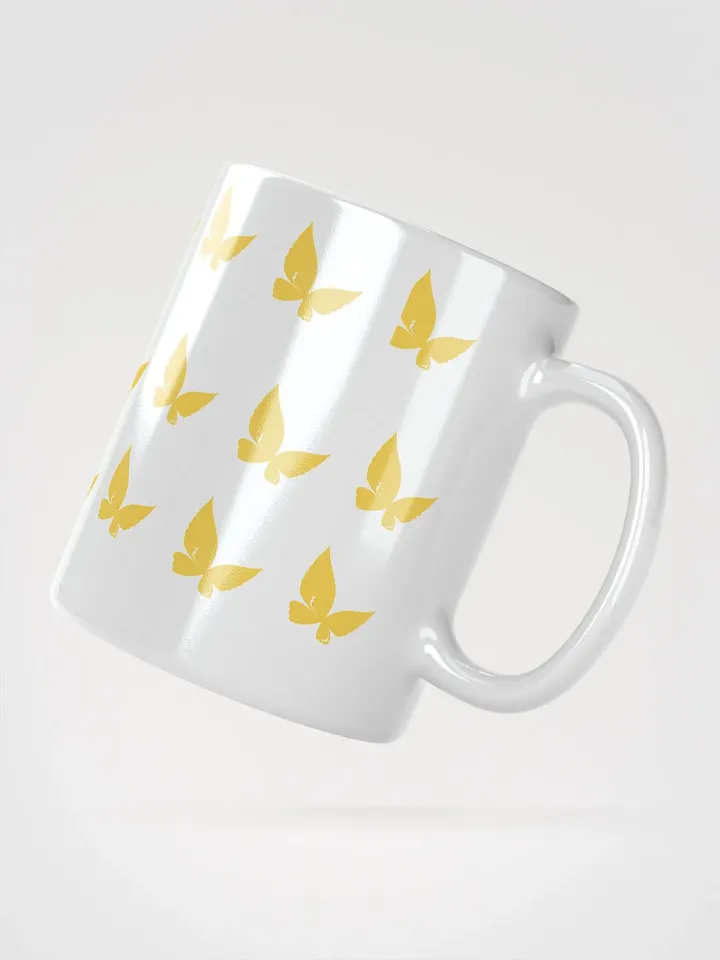 Yellow Butterfly Bliss Mug product image (6)