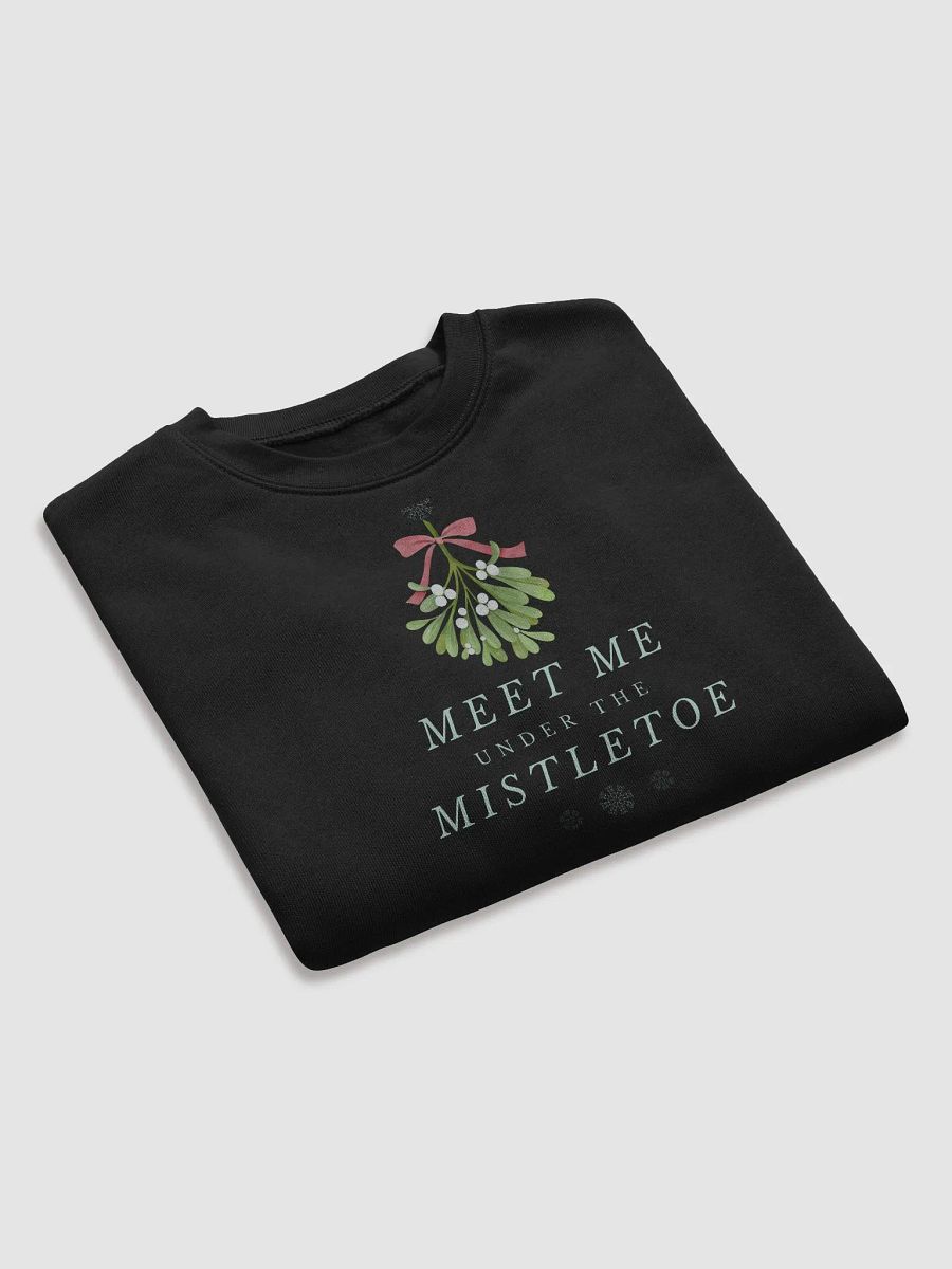 Mistletoe Christmas Magic Crop Sweatshirt 🎄 product image (7)