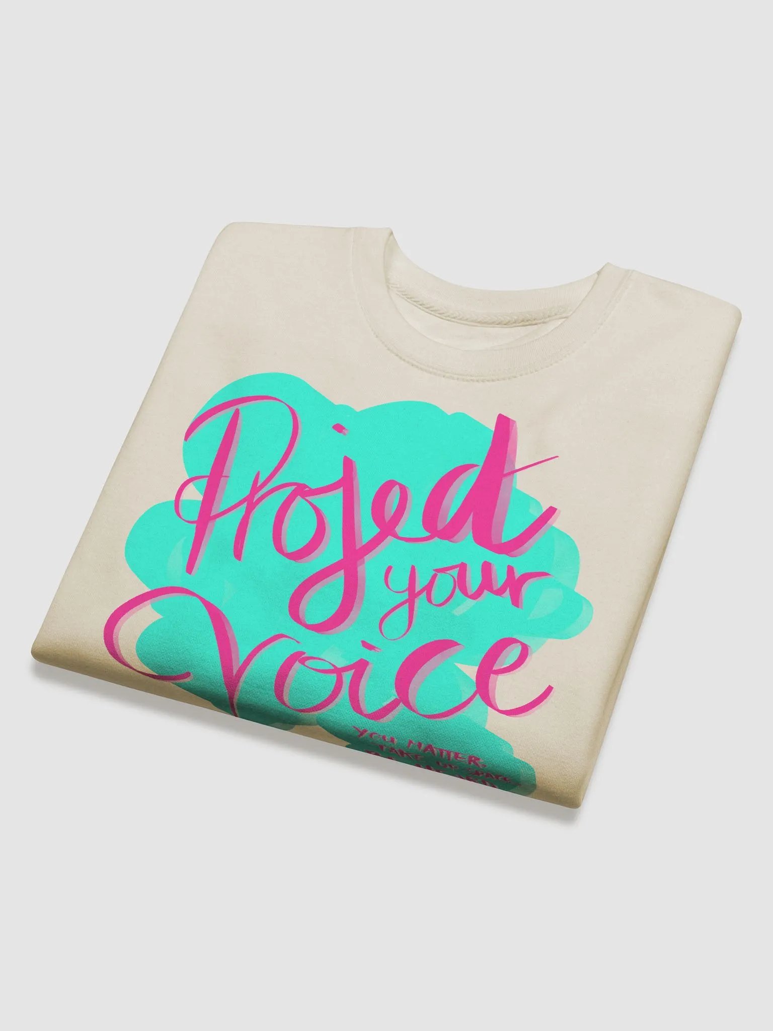 Project your voice - Sweatshirt Adult product image (30)