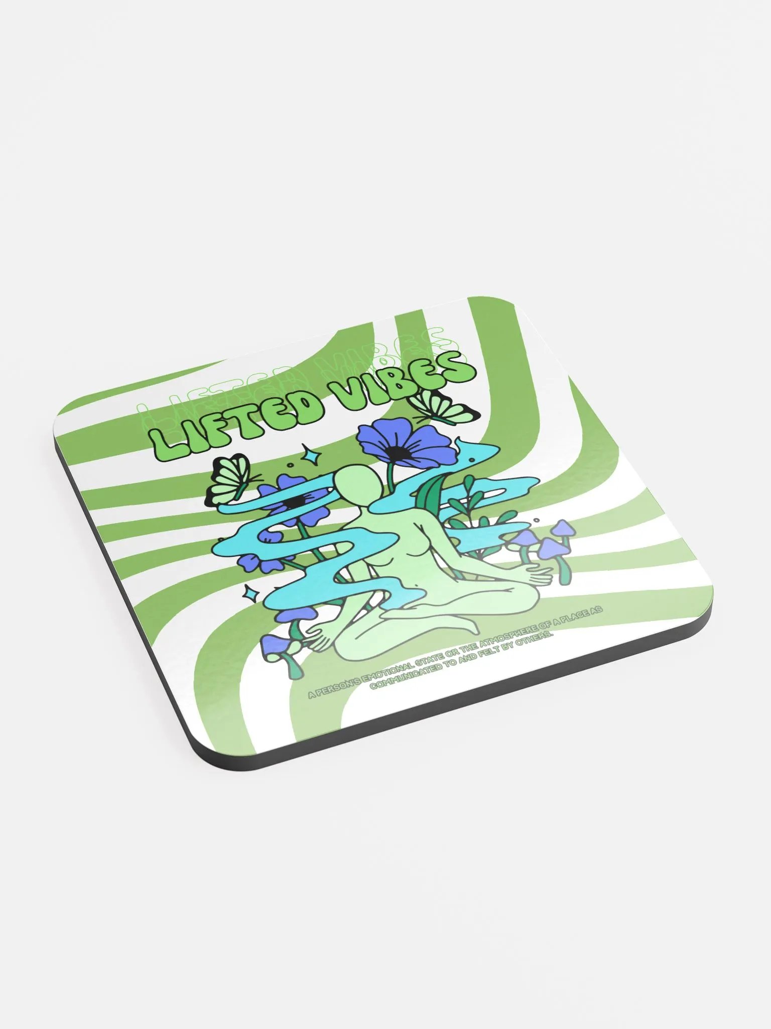 Lifted Vibes Meditation Coaster product image (2)