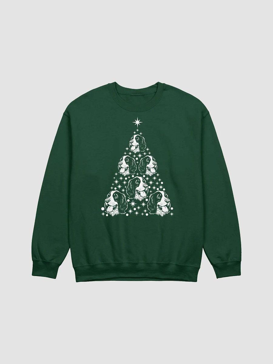 Springer Spaniel Christmas Tree Sweatshirt Design for Springer Spaniel Paw-rents product image (13)