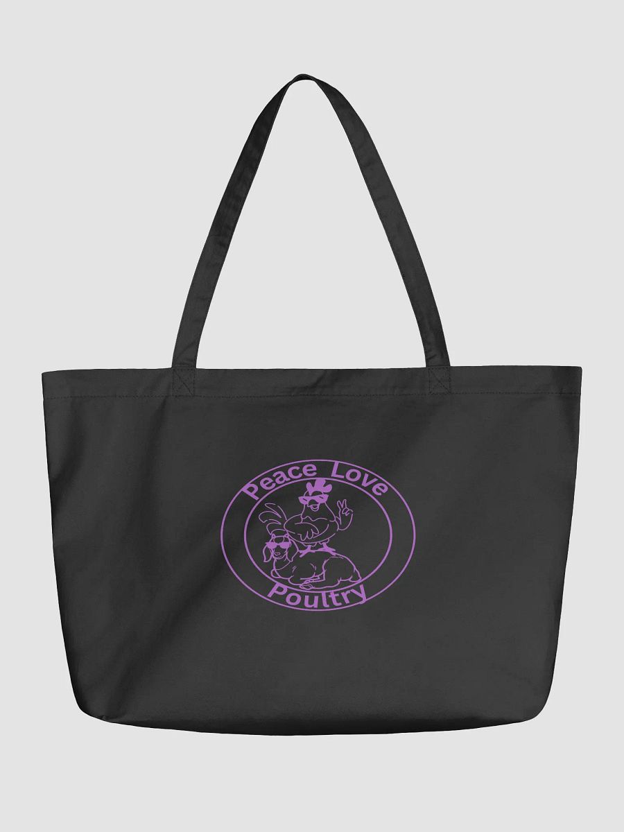 Peace Love Poultry Organic Tote product image (1)