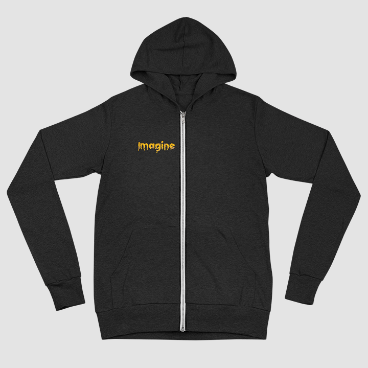 Imagine Zipped Hoodie product image (2)