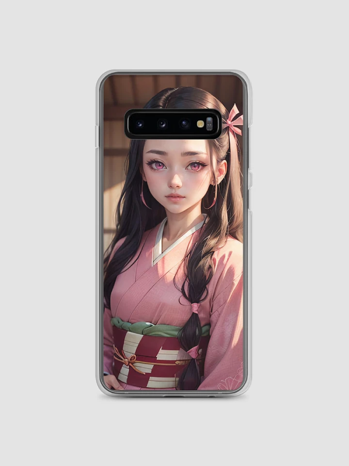 Nezuko Demon Slayer Inspired Samsung Galaxy Phone Case - Fits S10, S20, S21, S22 - Protective Design, Ethereal Charm product image (1)