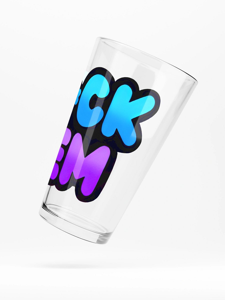F*ck 'Em Pint Glass product image (5)