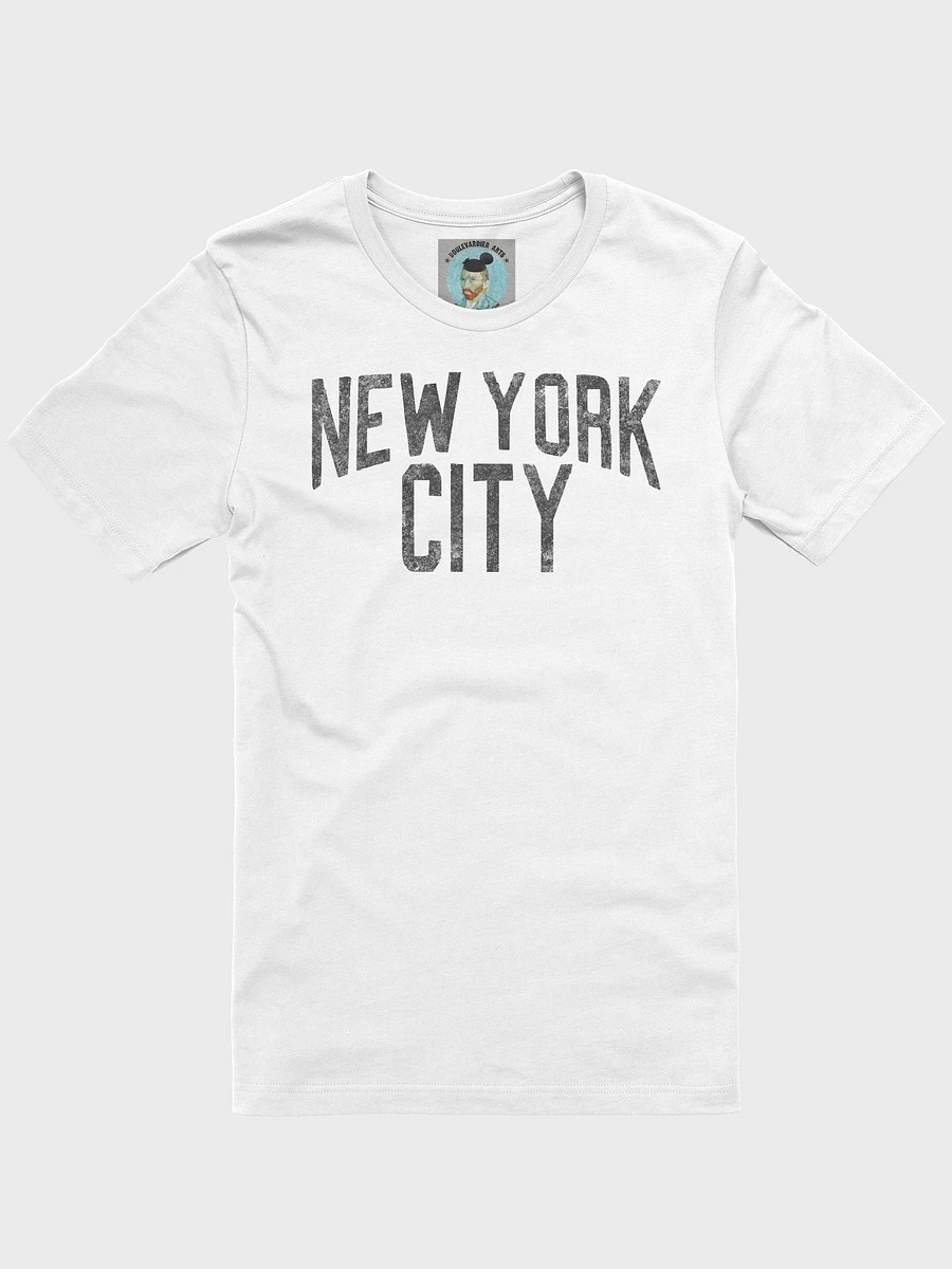 New York City Unisex T-shirt (Black text) product image (46)