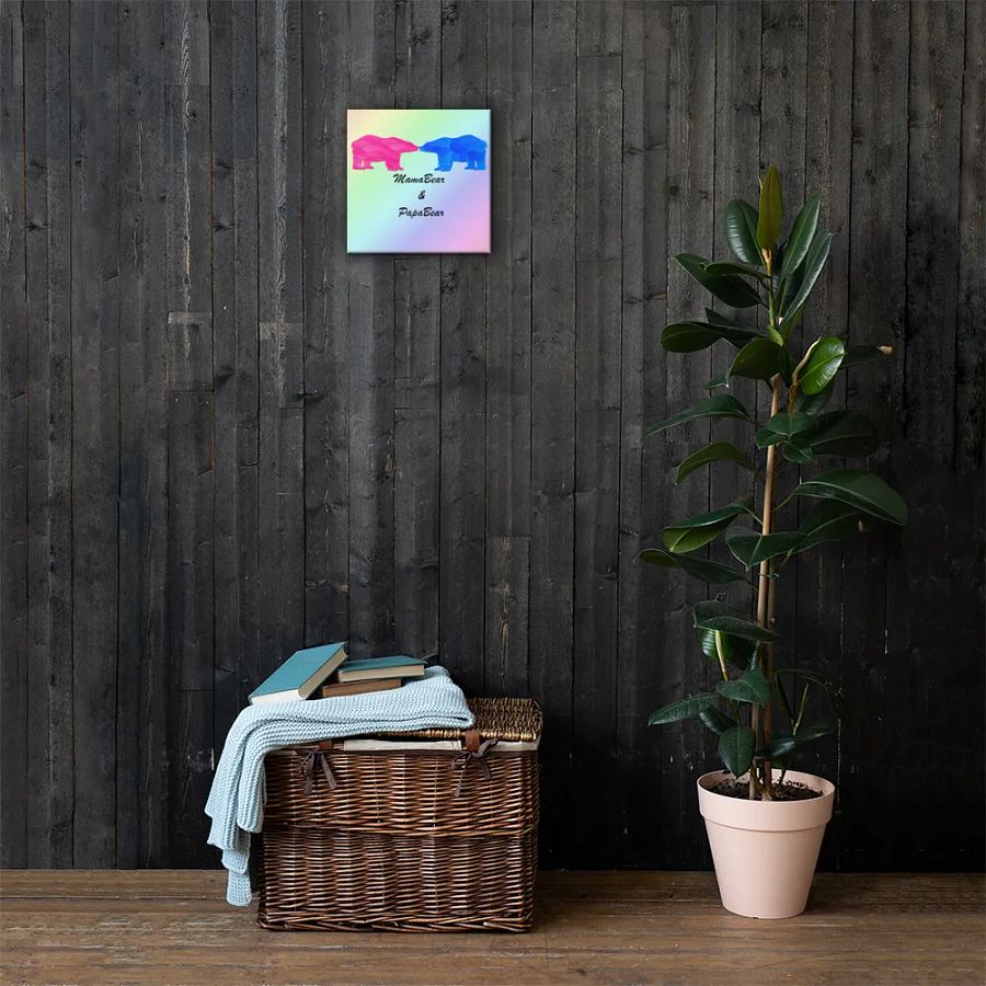 Mama & Papa Bear Canvas product image (6)