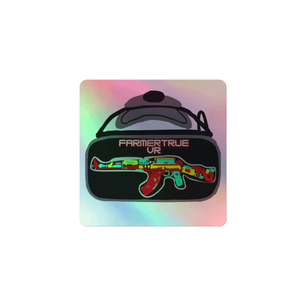 farmertrue Logo Sticker Holographic product image (1)