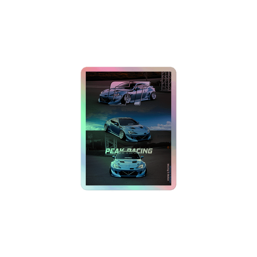 Peak Racing 86 | Holographic Sticker product image (1)