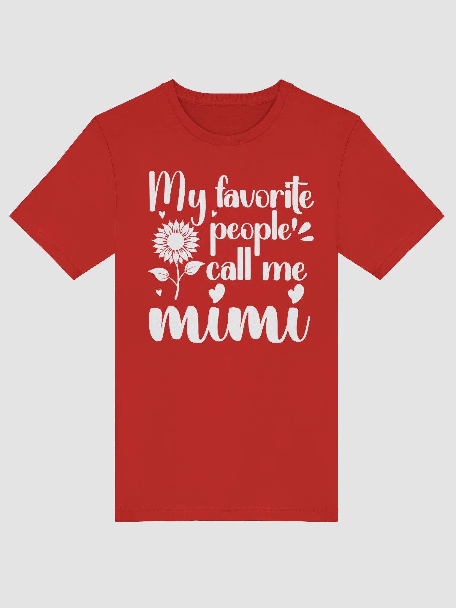 My Favorite People Call Me Mimi, Grandma Bella Canvas T-shirt product image (13)