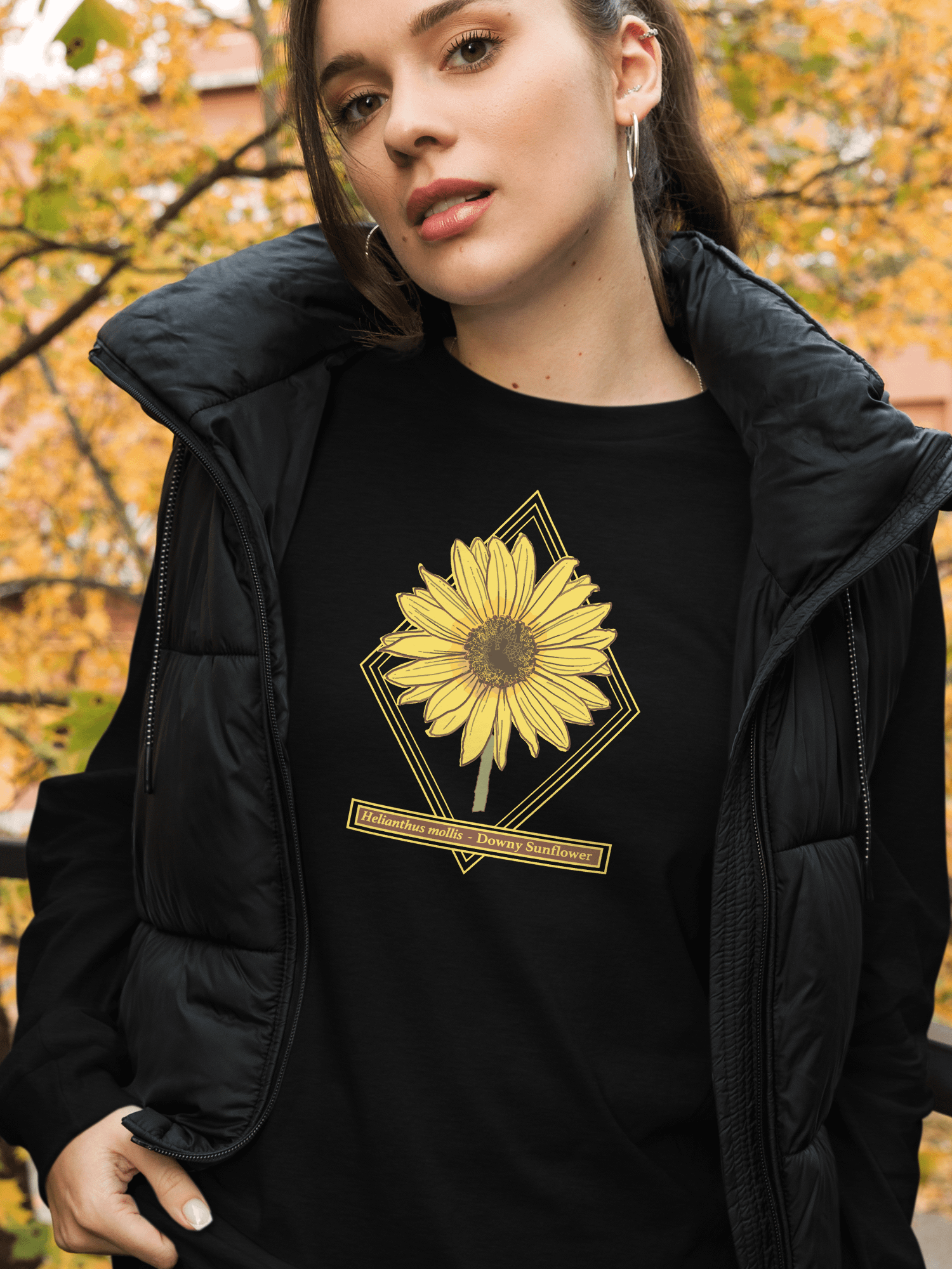 Helianthus Sunflower Unisex Supersoft Long Sleeve T-Shirt product image (1)