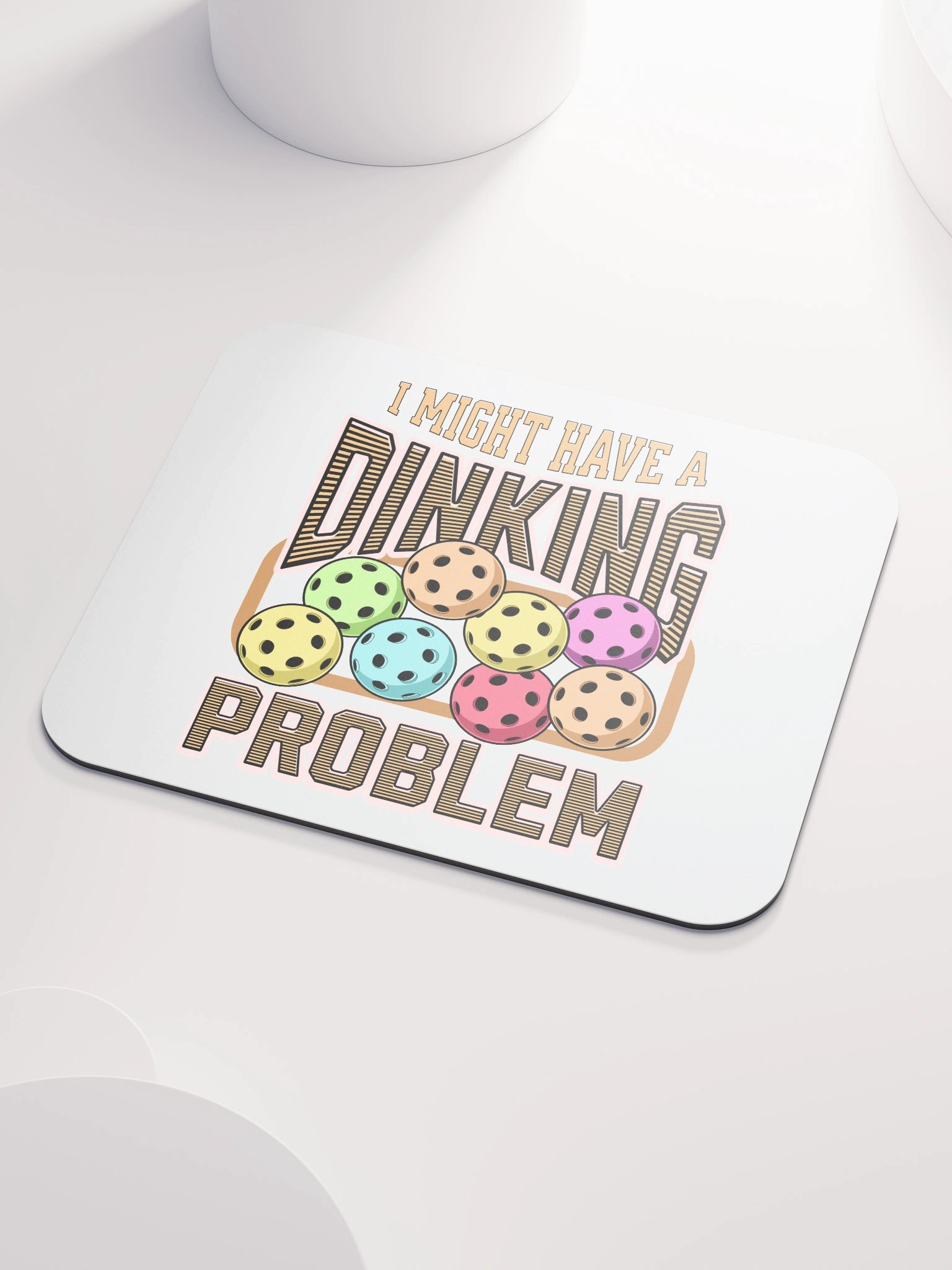 I Might Have A Dinking Problem Pickleball Whimsical Mouse Pad product image (3)