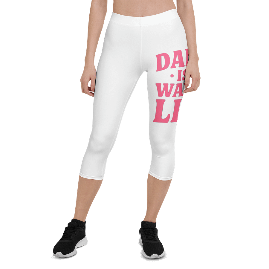 Customizable All-Over Capri Leggings product image (1)