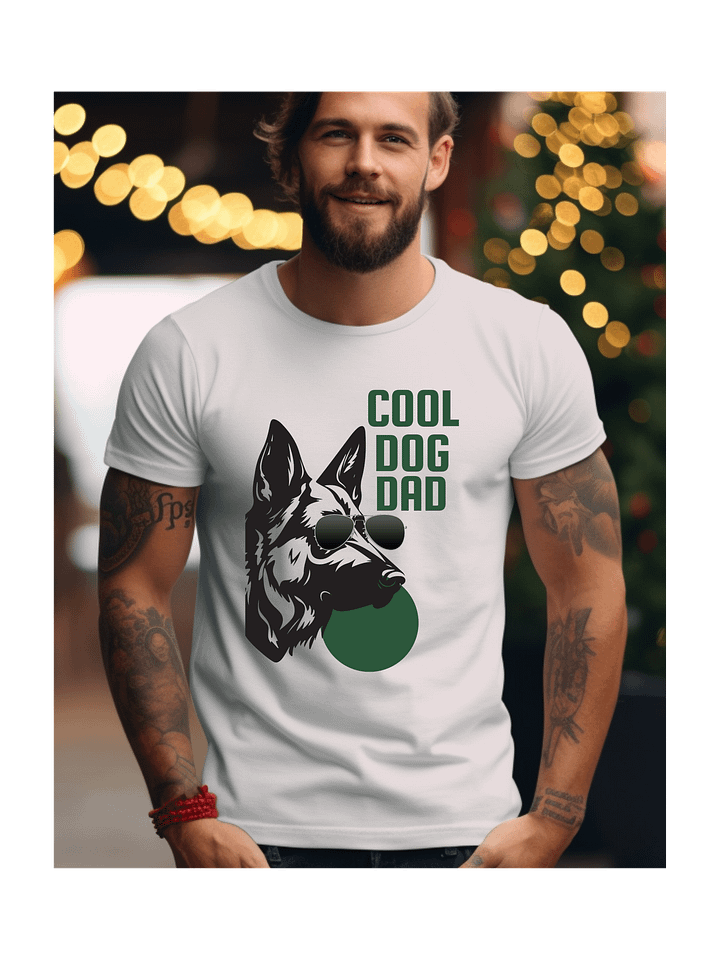 Cool Dog Dad German Shepherd T-Shirt product image (7)