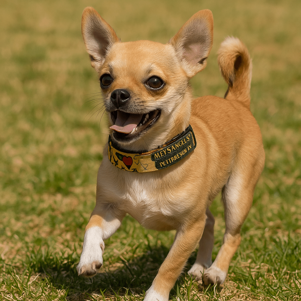 Mel’s Angels Tattoo Flash Dog Collar – Vintage Anchor, Roses & Hearts Design | Adjustable Comfort Pet Collar (S–L) product image (11)