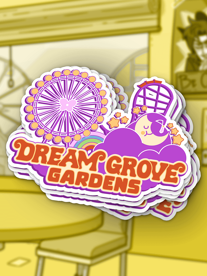 Dream Grove Gardens Sticker product image (1)