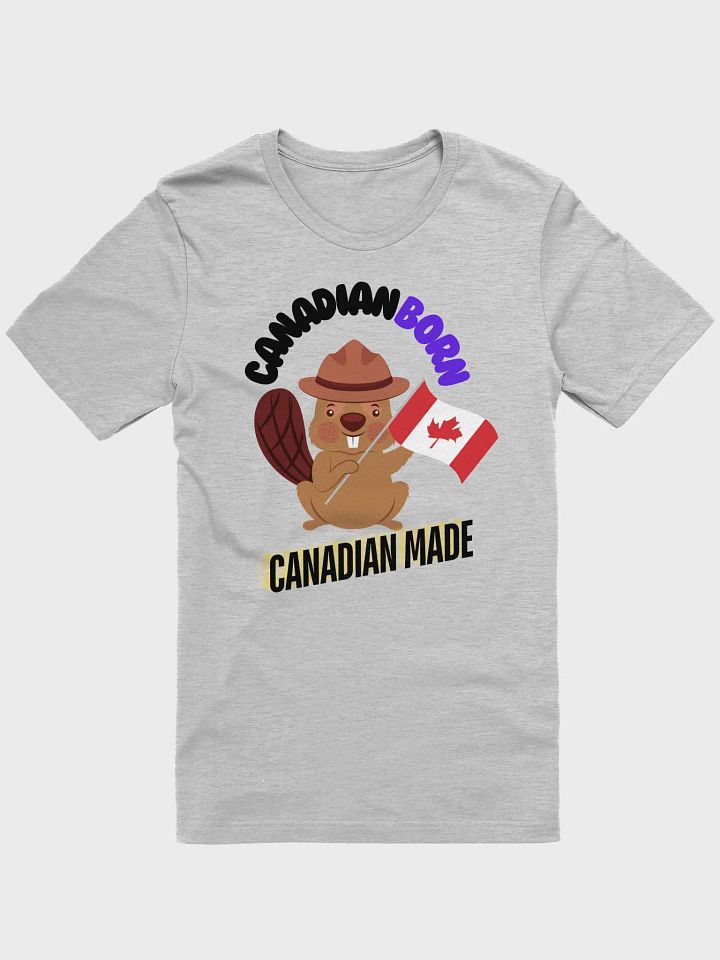 Born Canadian Mad Beaver T-Shirt product image (5)