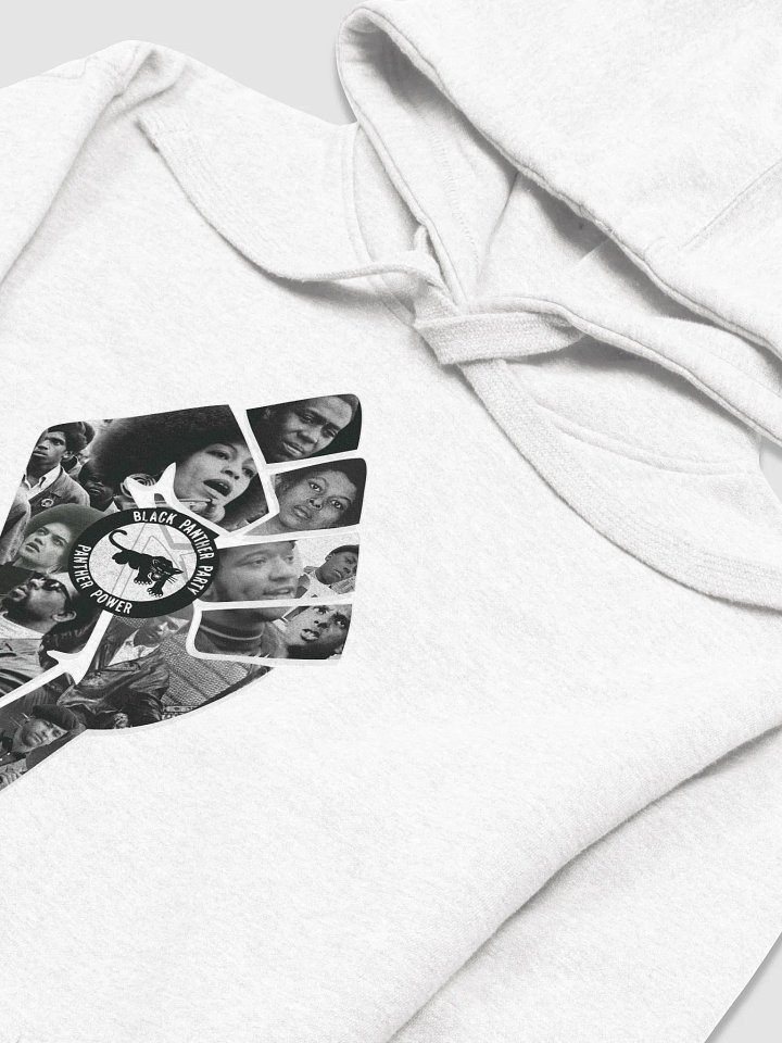 White Black Panther Fist Unisex Hoodie product image (2)