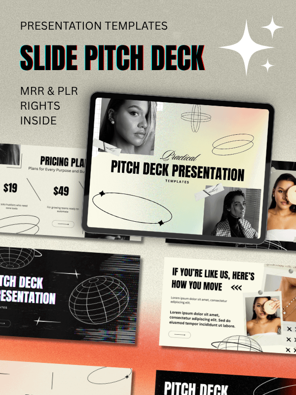 MRR/PLR Slide Deck Templates product image (1)