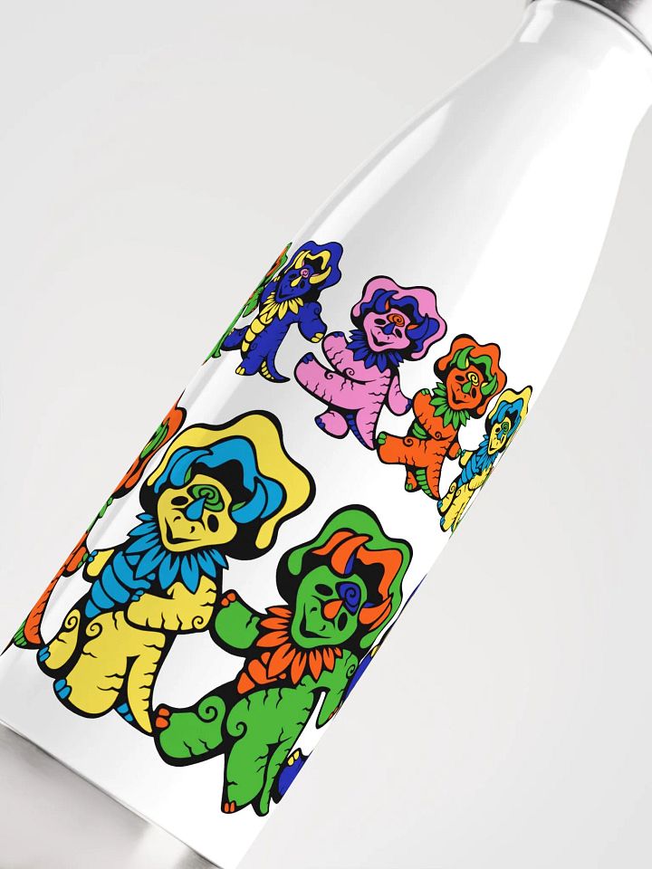 Dancing Dinos Stainless Steel Water Bottle product image (2)