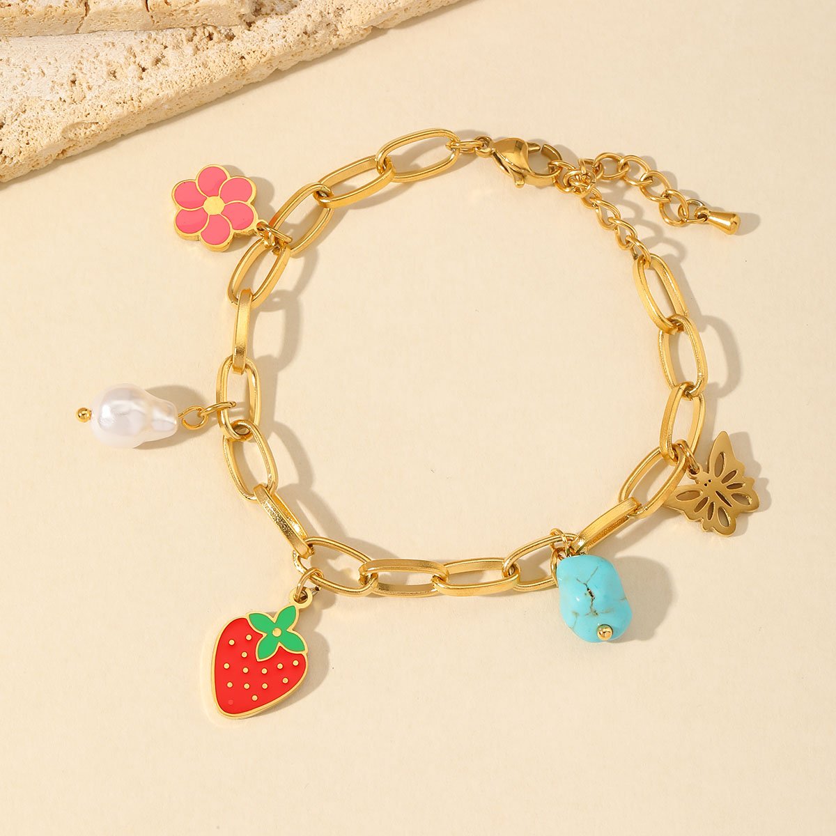 Chain Multi Charms Bracelet product image (2)