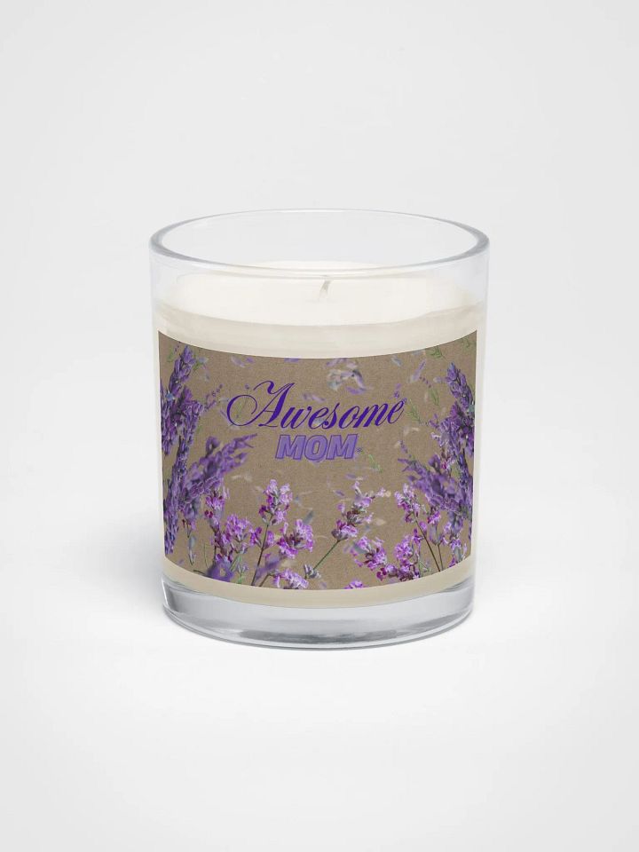 Awesome MOM Soy Wax Candle mothersday gift for wife mom daughter friend product image (1)