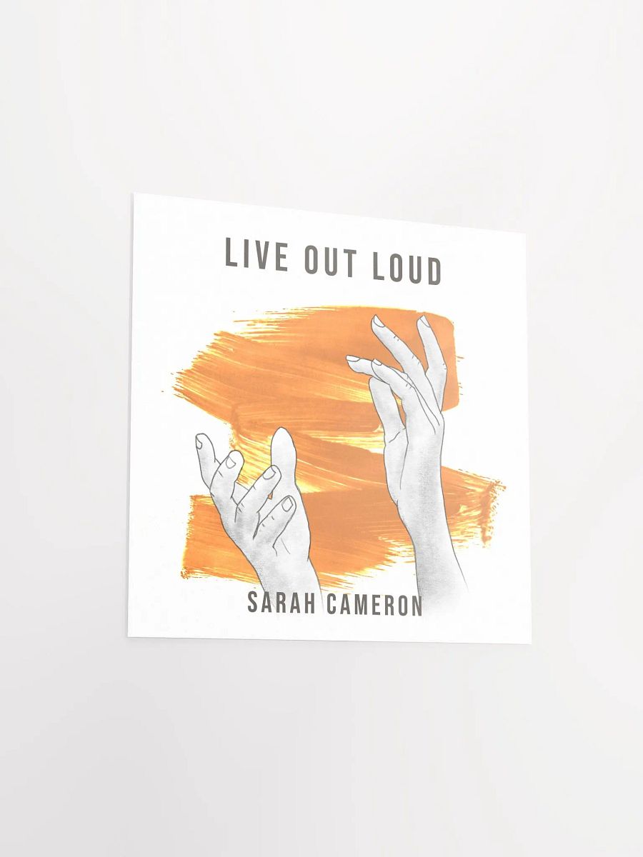 Live Out Loud Poster product image (3)