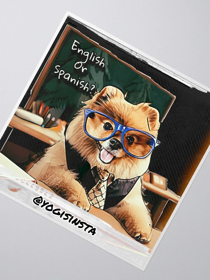 English or Spanish Sticker product image (5)