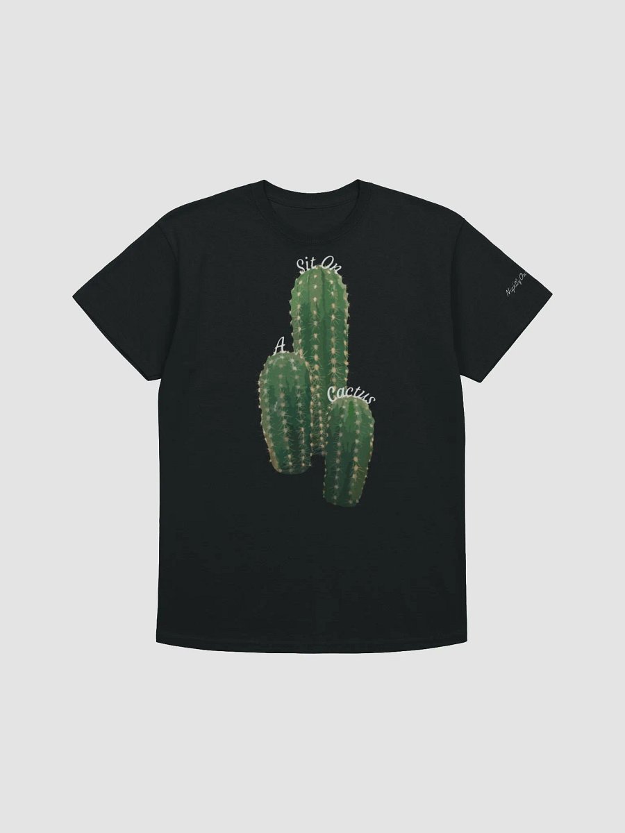 NightlyOwl Cactus Tshirt (Dark) product image (2)
