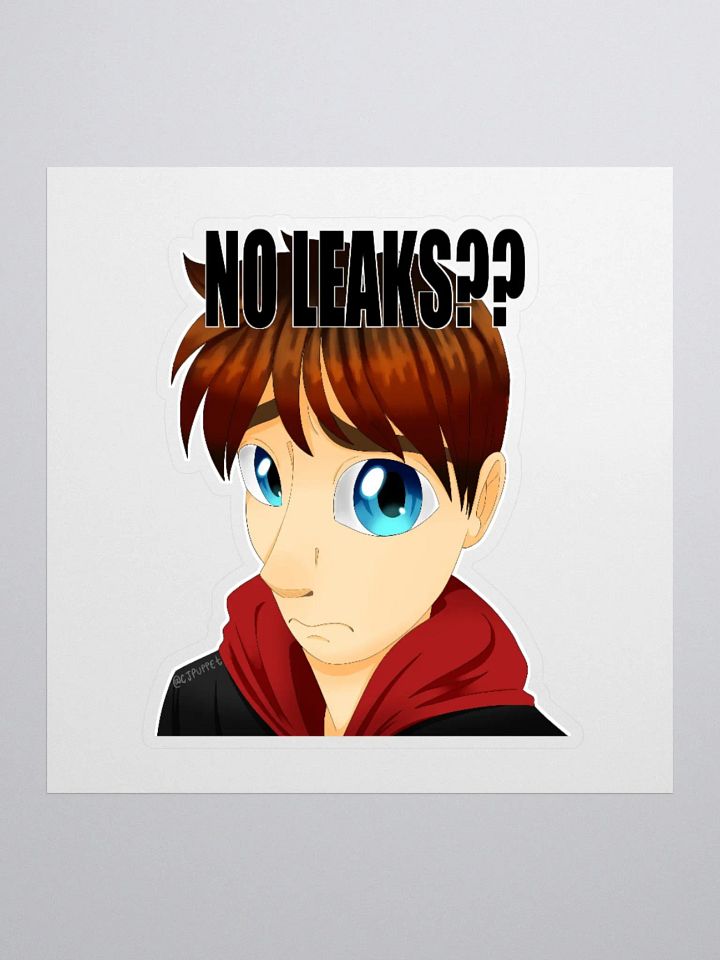 NO LEAKS?? (STICKER) product image (1)