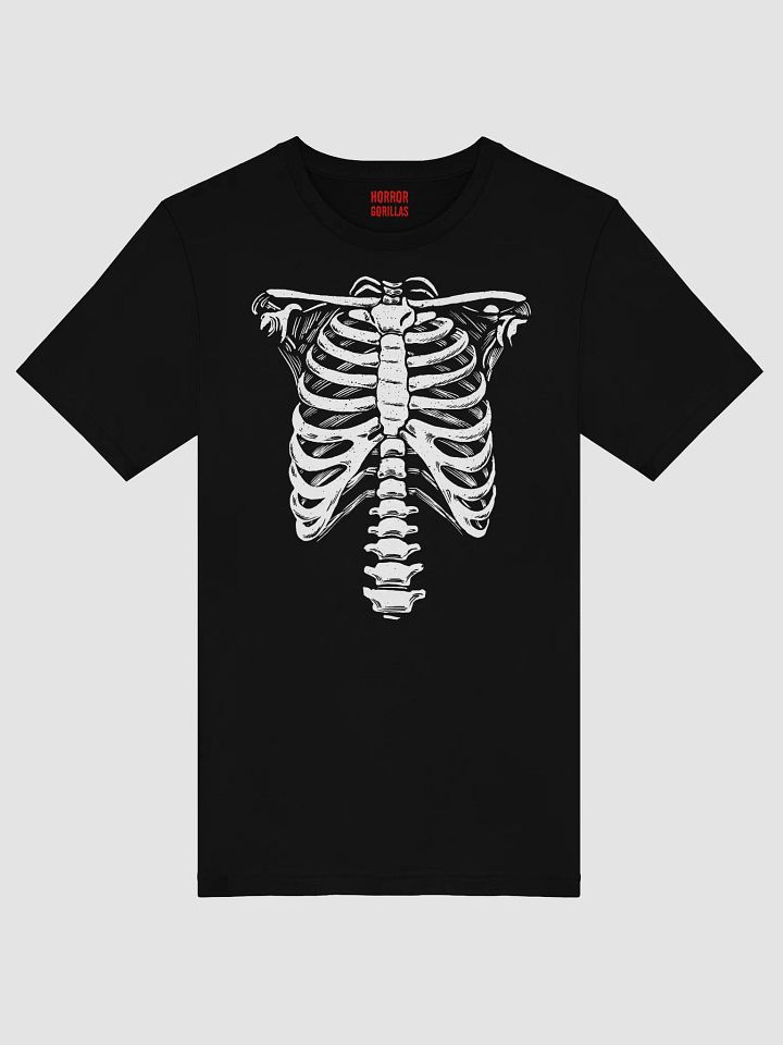 Skeleton Ribs Halloween Costume Funny T-Shirt product image (1)