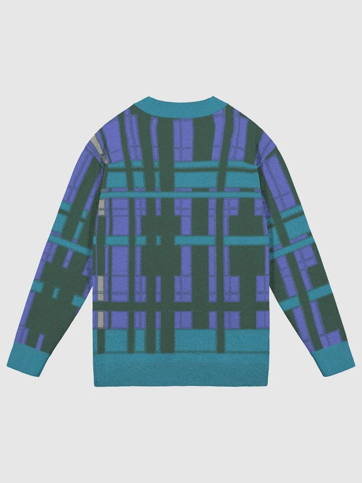 Blue Green Plaid Cardigan product image (8)
