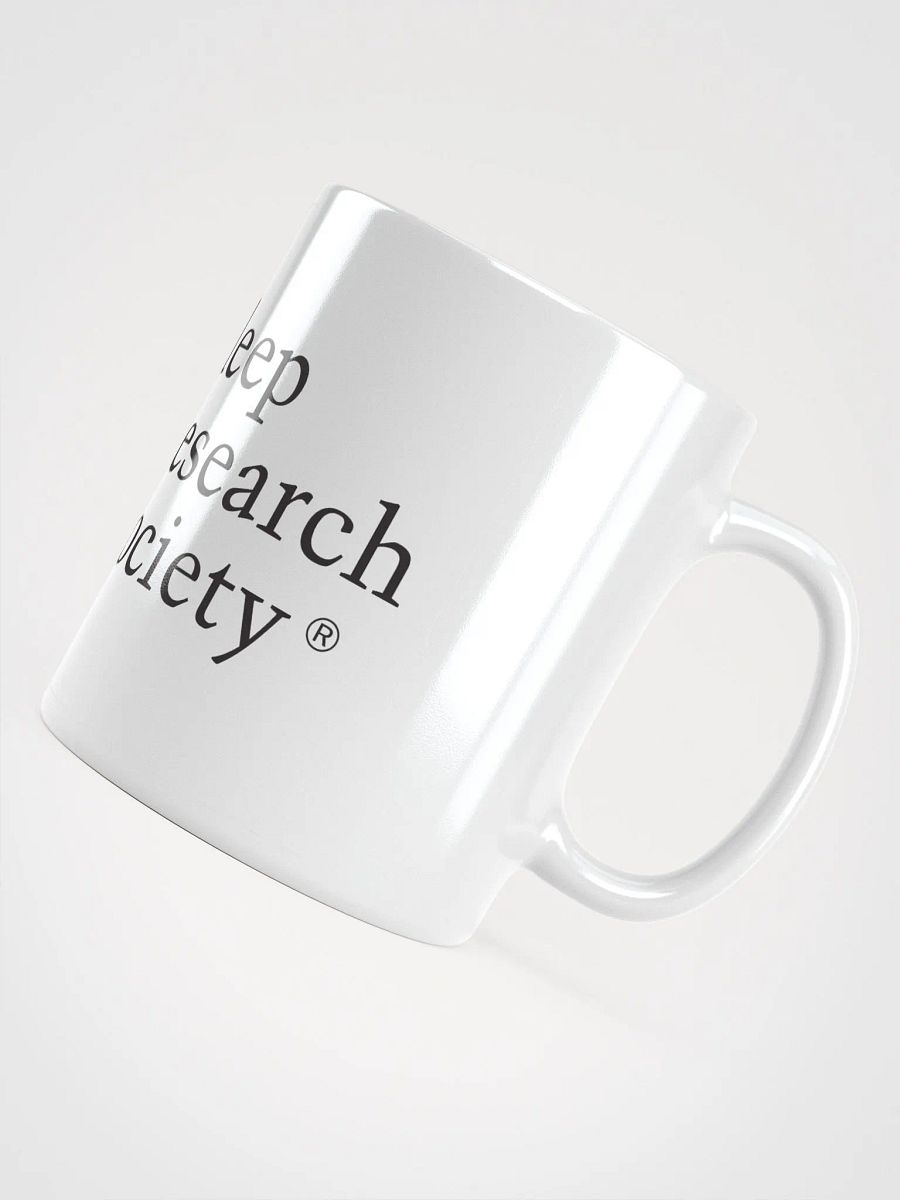 White Coffee Mug - Large Logo product image (4)