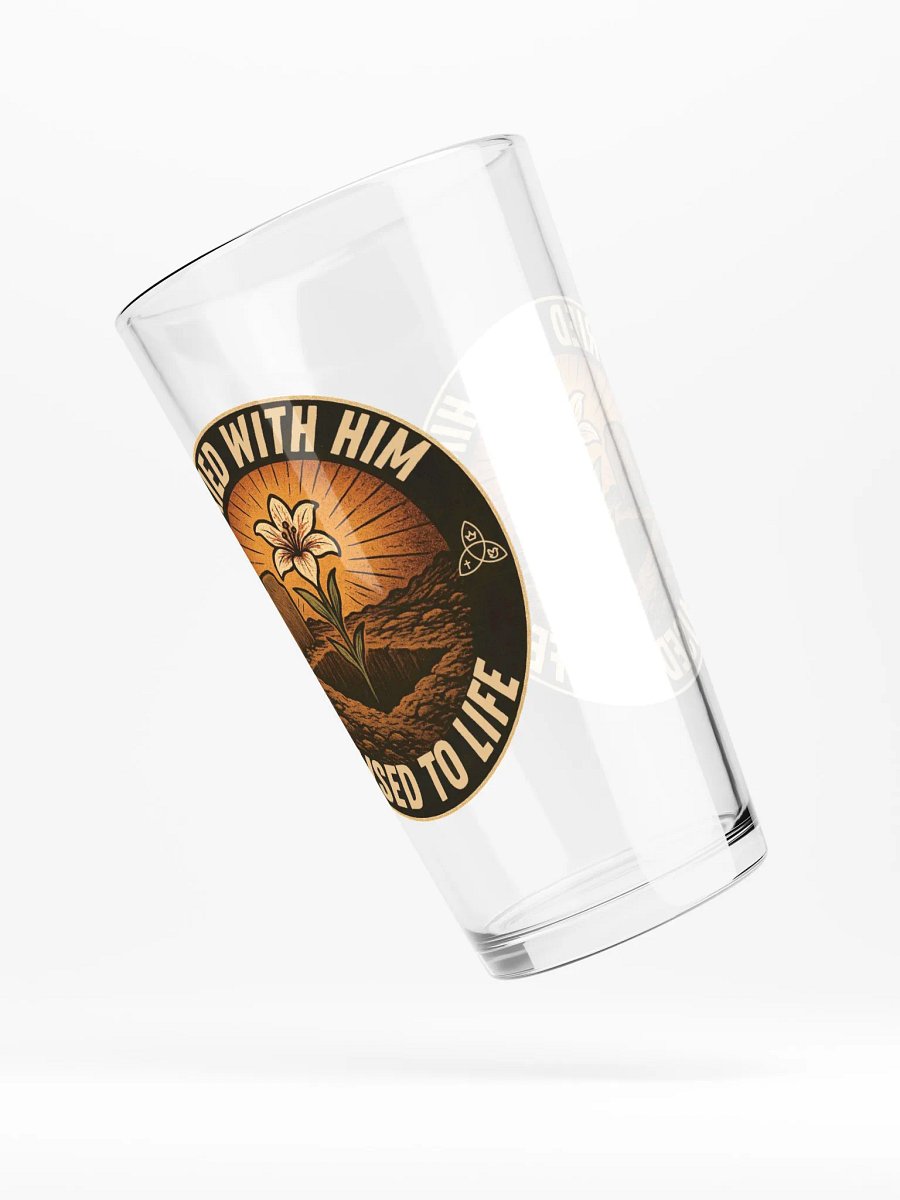 Raised to Life pint glass product image (3)
