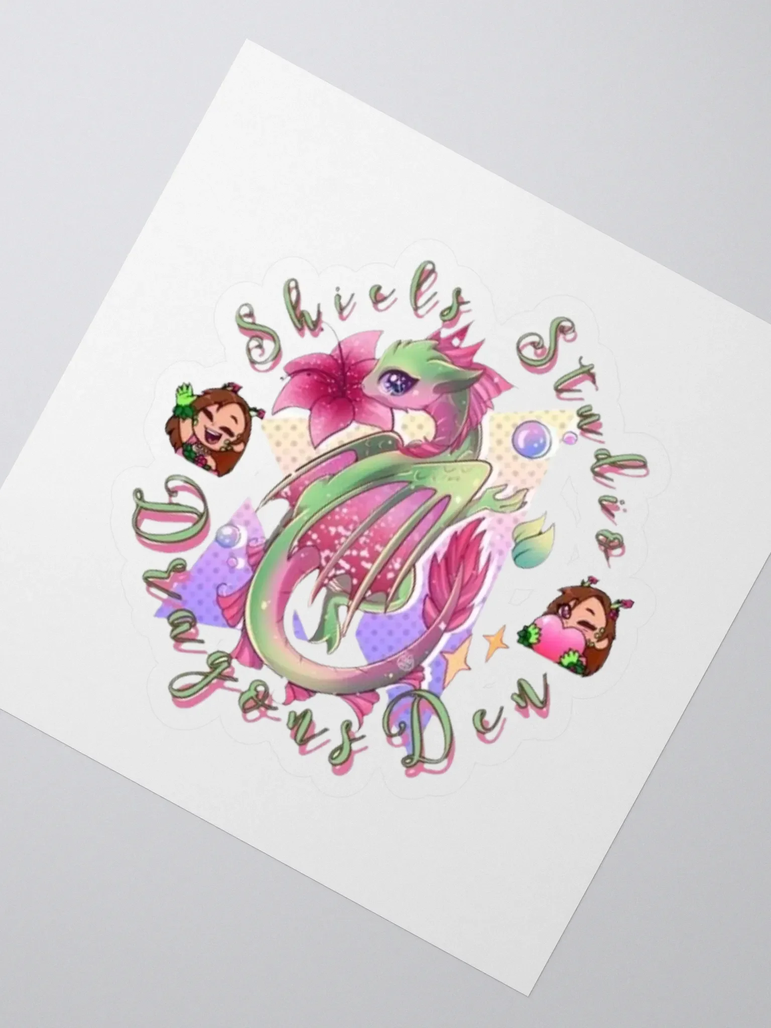 The Dragons Den Logo Stickers! product image (2)