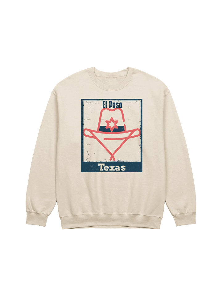 El Paso Sheriff Star Crewneck Sweatshirt product image (37)