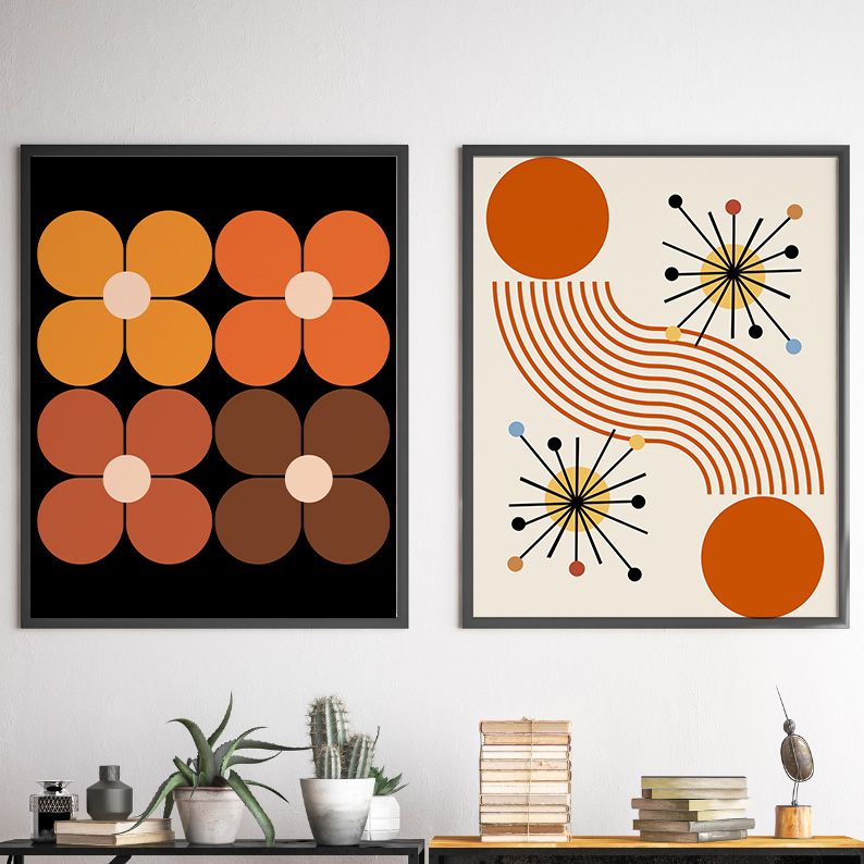 Mid Century Modern Gallery Wall Set of 6 DIGITAL Prints product image (3)