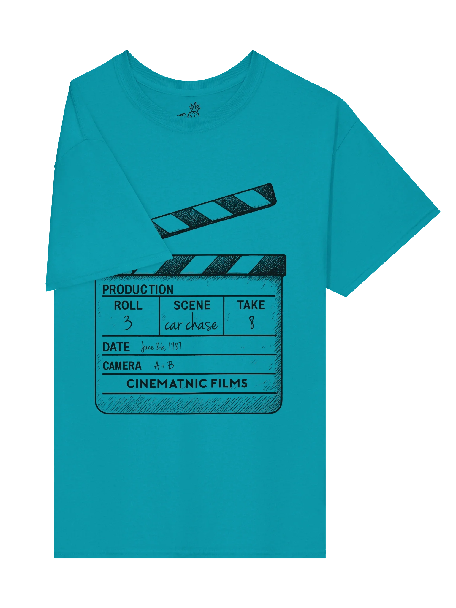 Film Director Clapperboard Boxy Fit Unisex T-Shirt product image (34)
