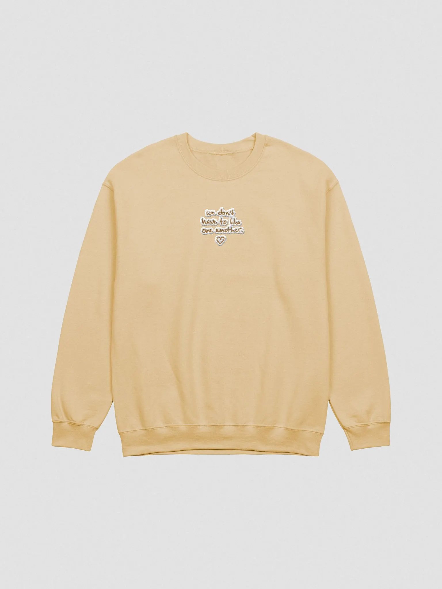ONE ANOTHER (brass bubble design) embroidered crewneck product image (5)