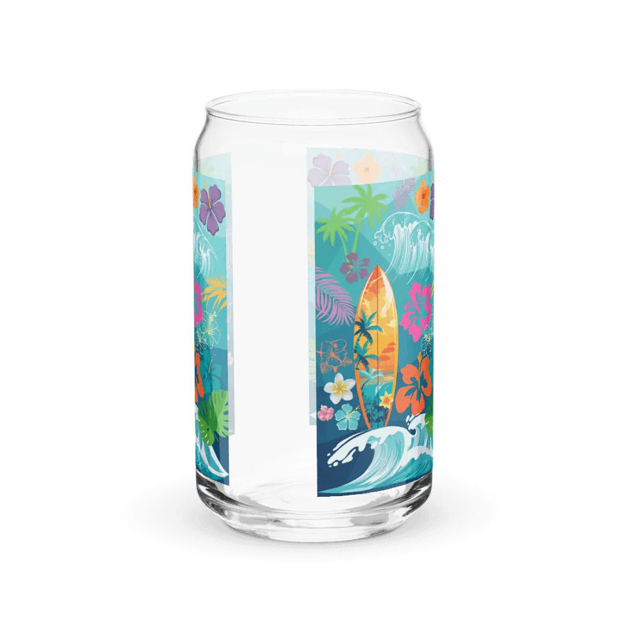 Tropical Escape Drinking Glass product image (9)