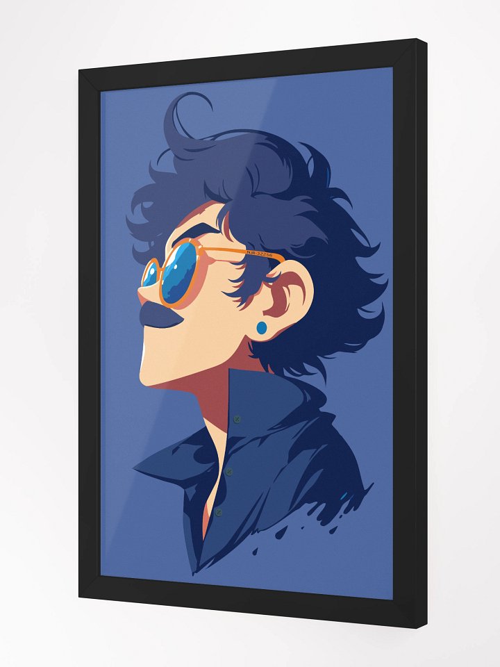 "Null and Shaded" – 12″ x 18″ Framed Poster product image (2)